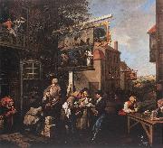 HOGARTH, William Soliciting Votes s oil painting on canvas